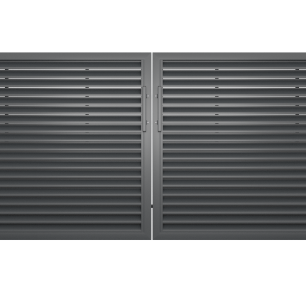 Moderne inrijpoort: Denver